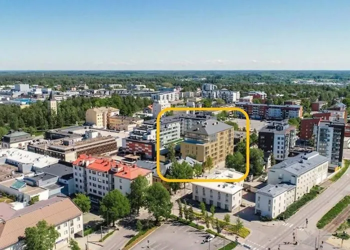 Apartamento Uusi Asunto Ydinkeskustassa, Wifi, Ilmainen Pysaekoeinti *