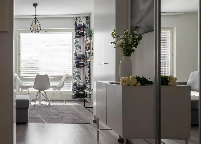 Apartamento Uusi Asunto Ydinkeskustassa, Wifi, Ilmainen Pysaekoeinti *